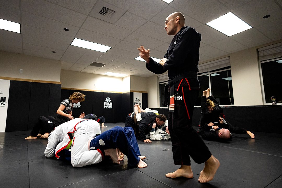 Adult BJJ class at Oregon Jiu Jitsu Lab