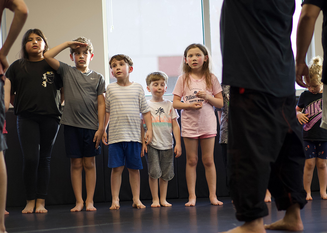 Little Grapplers kids BJJ class at Oregon Jiu Jitsu Lab